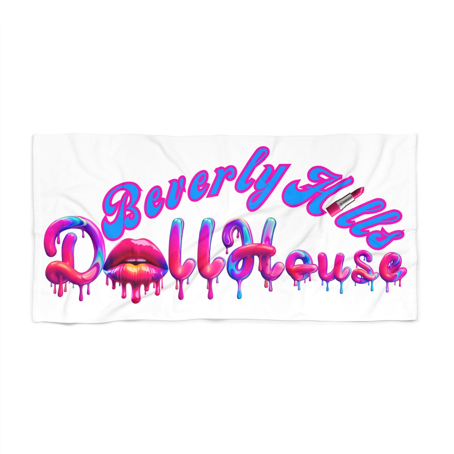 Beverly Hills DollHouse Beach Towel